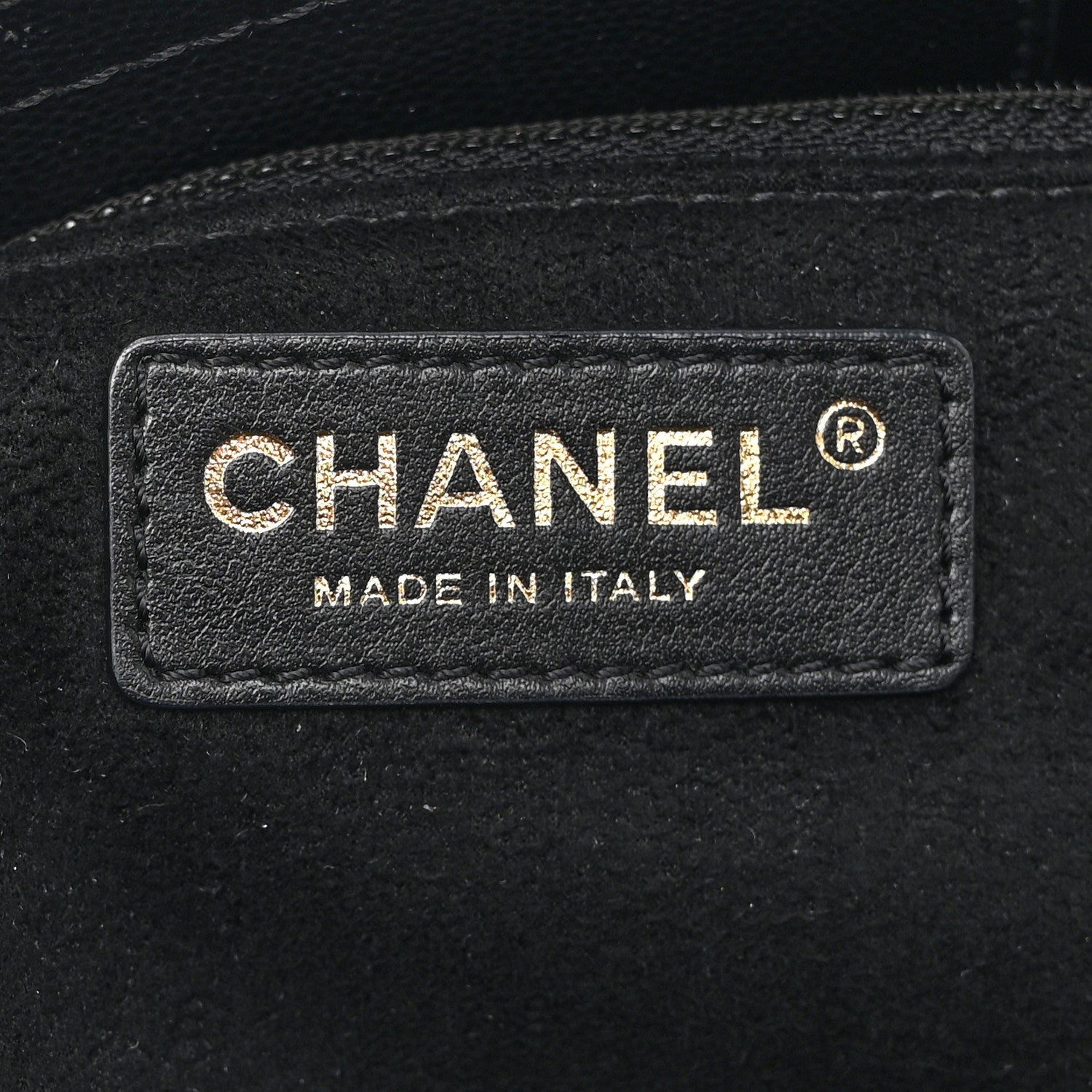 Chanel Caviar Small Studded Deauville Tote Black 6 of 10