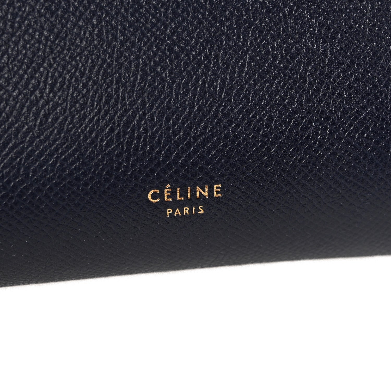 Celine Grained Calfskin Micro Belt Bag Midnight 6 of 10