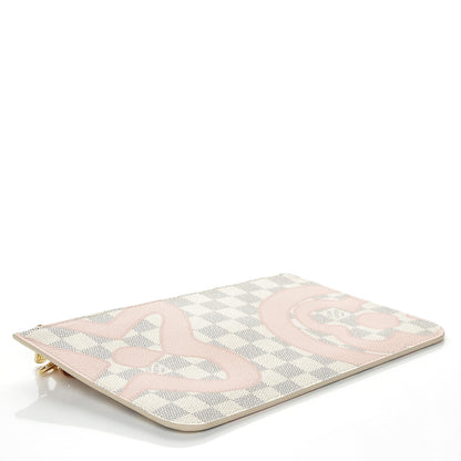 Louis Vuitton Damier Azur Tahitienne Neverfull MM GM Pochette 4 of 7