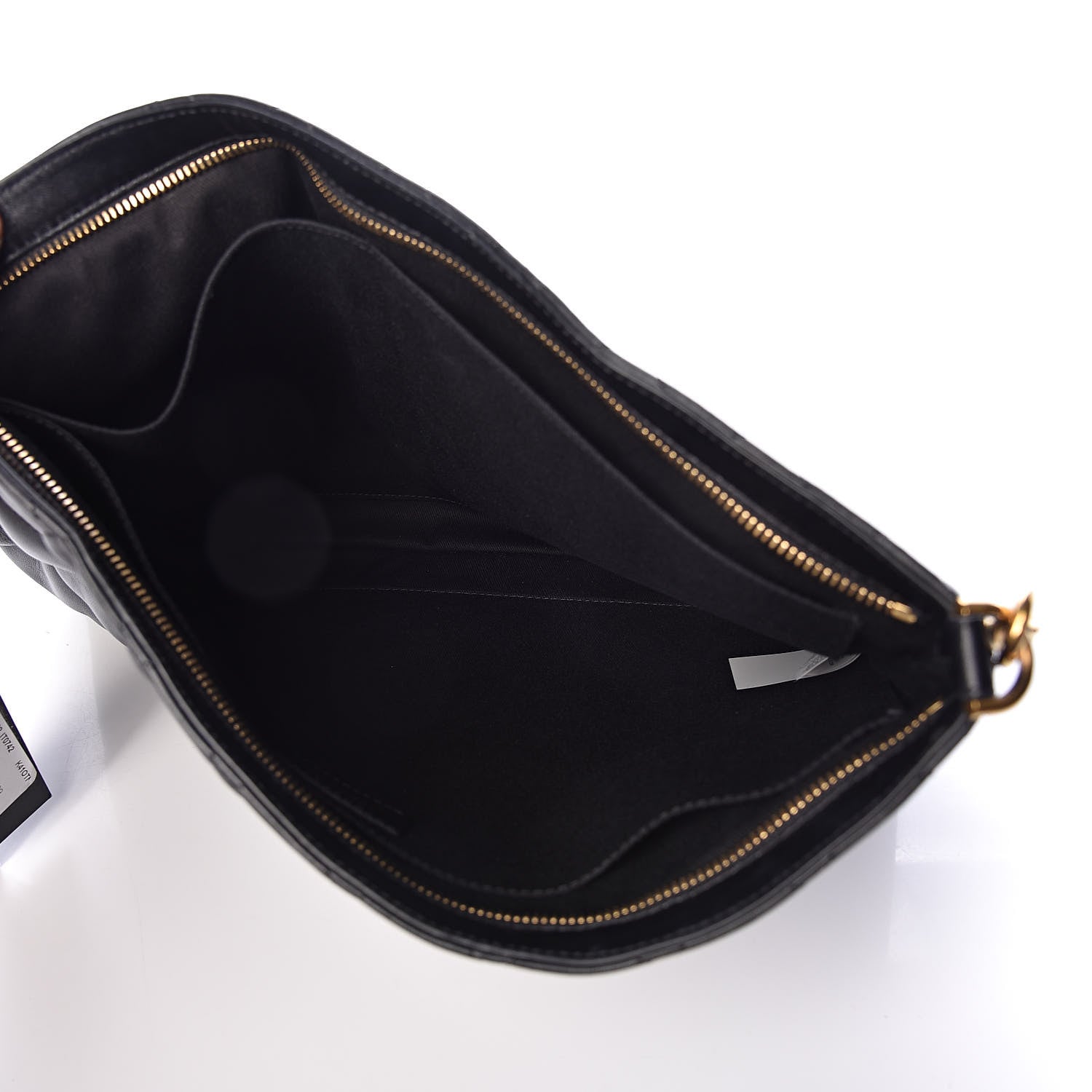 Versace Nappa Quilted Icon Shoulder Bag Black 5 of 9