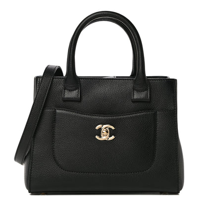 Chanel Grained Calfskin Mini Neo Executive Shopper Tote Black 1 of 10