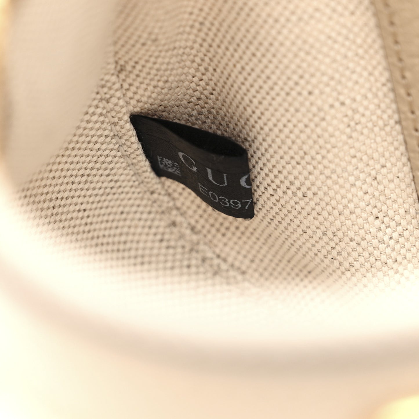 GG Supreme Monogram Textured Dollar Calfskin Small Ophidia Hobo Beige Mystic White Oatmeal