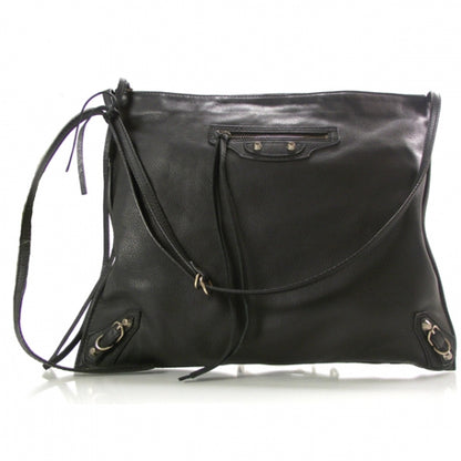 Balenciaga Calfskin Papier Messenger Black 1 of 9