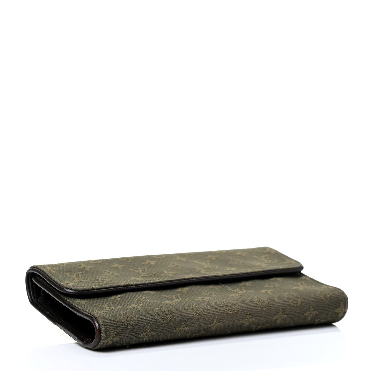 Louis Vuitton Mini Monogram Porte Tresor International Wallet Kaki 3 of 4