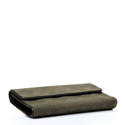 Louis Vuitton Mini Monogram Porte Tresor International Wallet Kaki 3 of 4