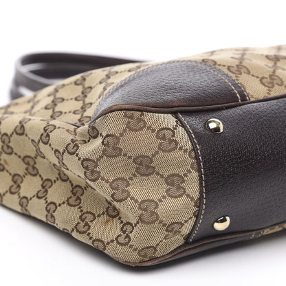 Gucci Monogram Medium Princy Tote Dark Brown 8 of 18