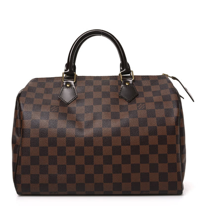 Louis Vuitton Damier Ebene Speedy 30 1 of 10