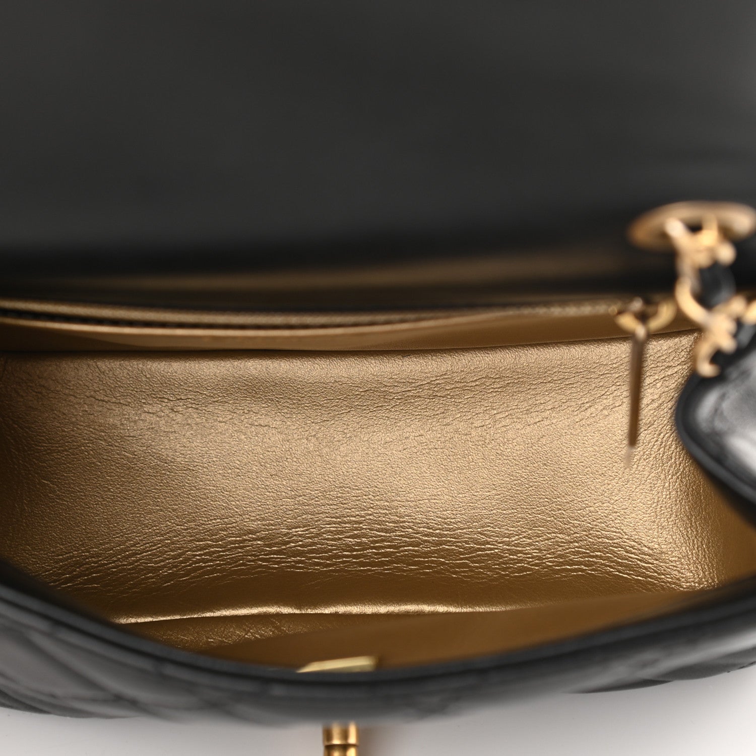 Chanel Lambskin Quilted Mini Pearl Crush Flap Black 5 of 11