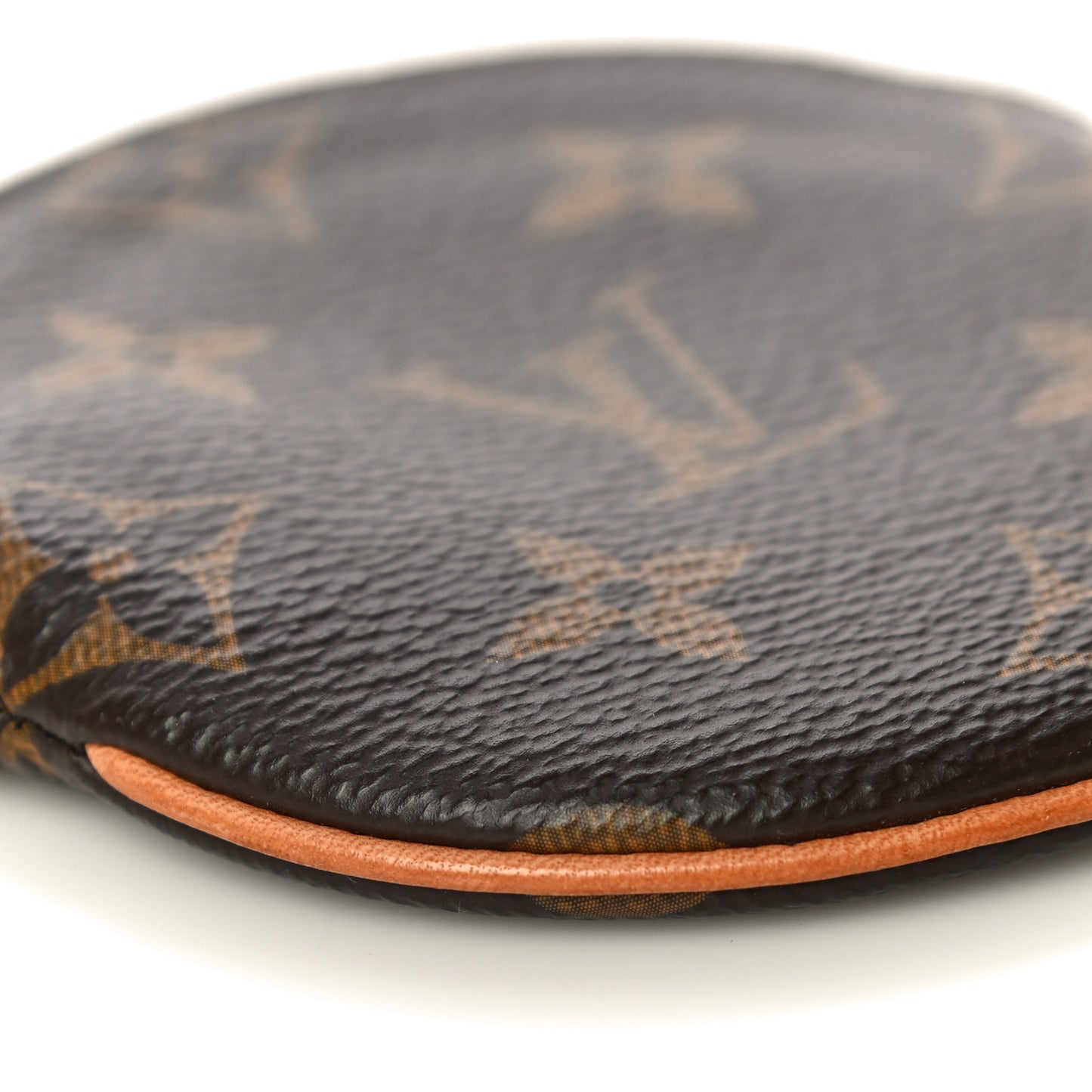 Monogram Round Coin Purse