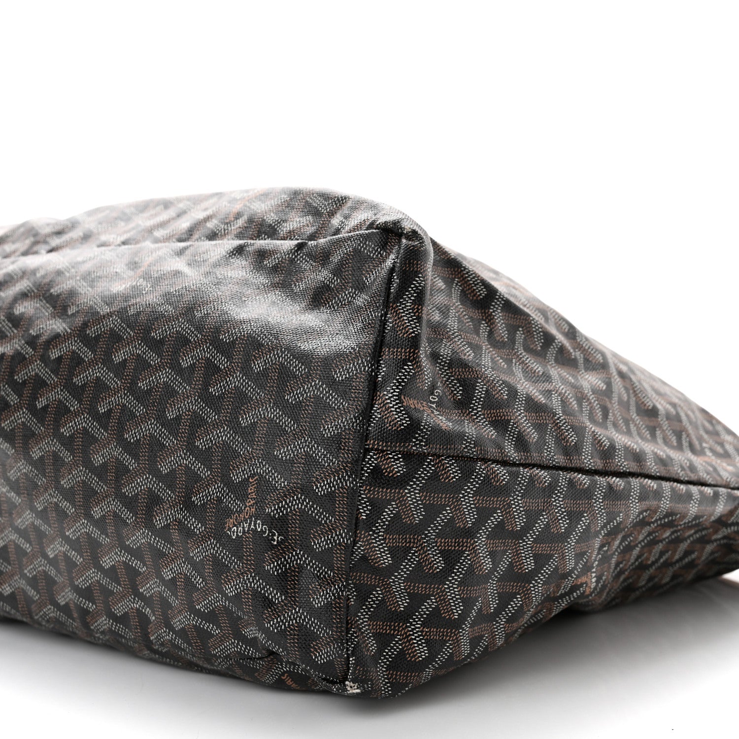 Goyard Goyardine Saint Louis GM Black Gold 10 of 10