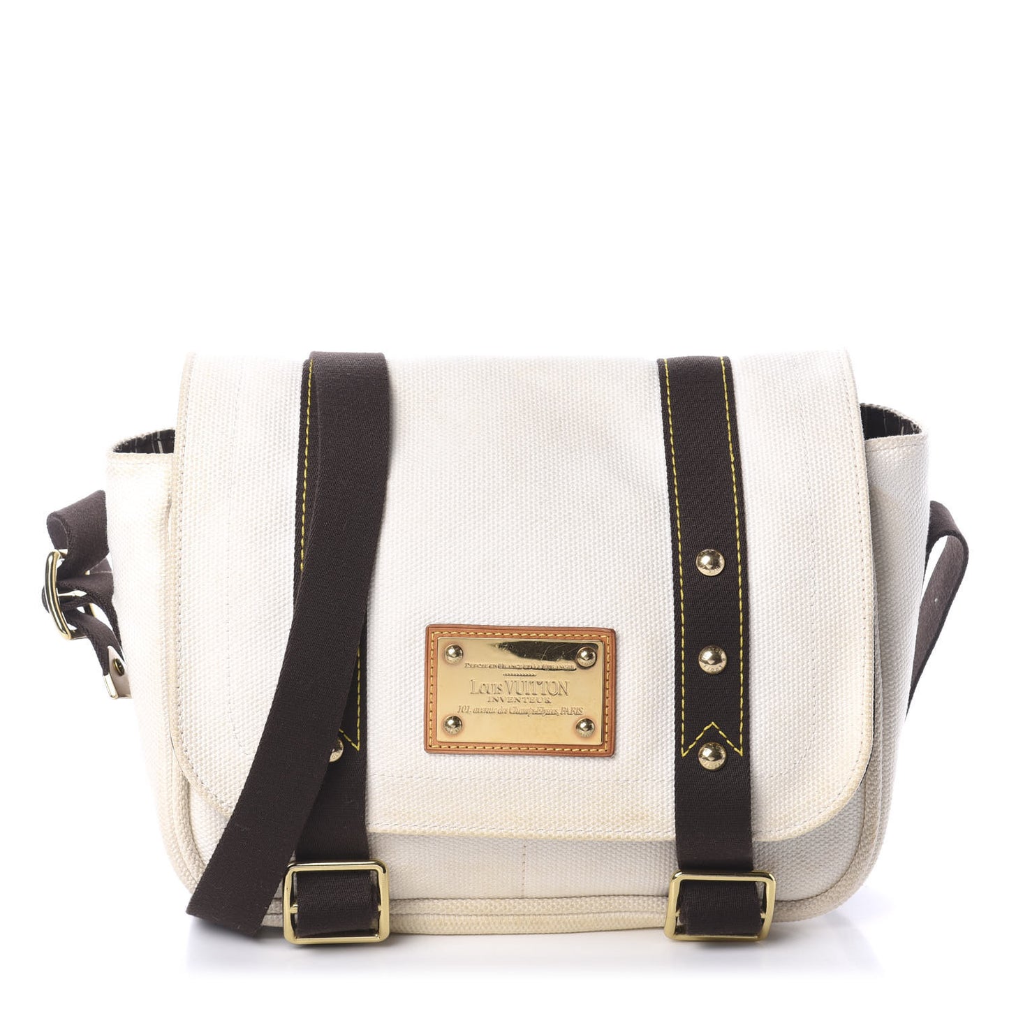 Antigua Besace PM Messenger White