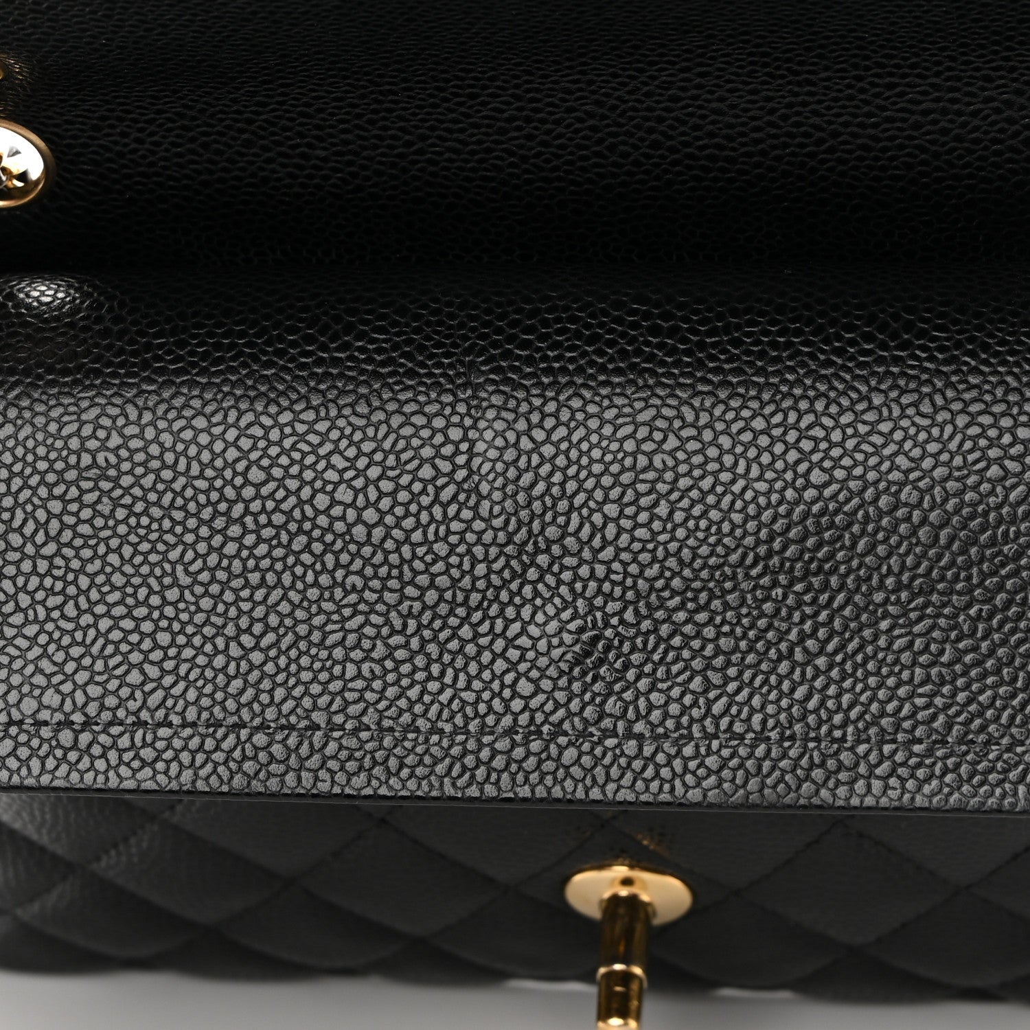 Chanel Caviar Quilted Small Double Flap Black 14 of 15