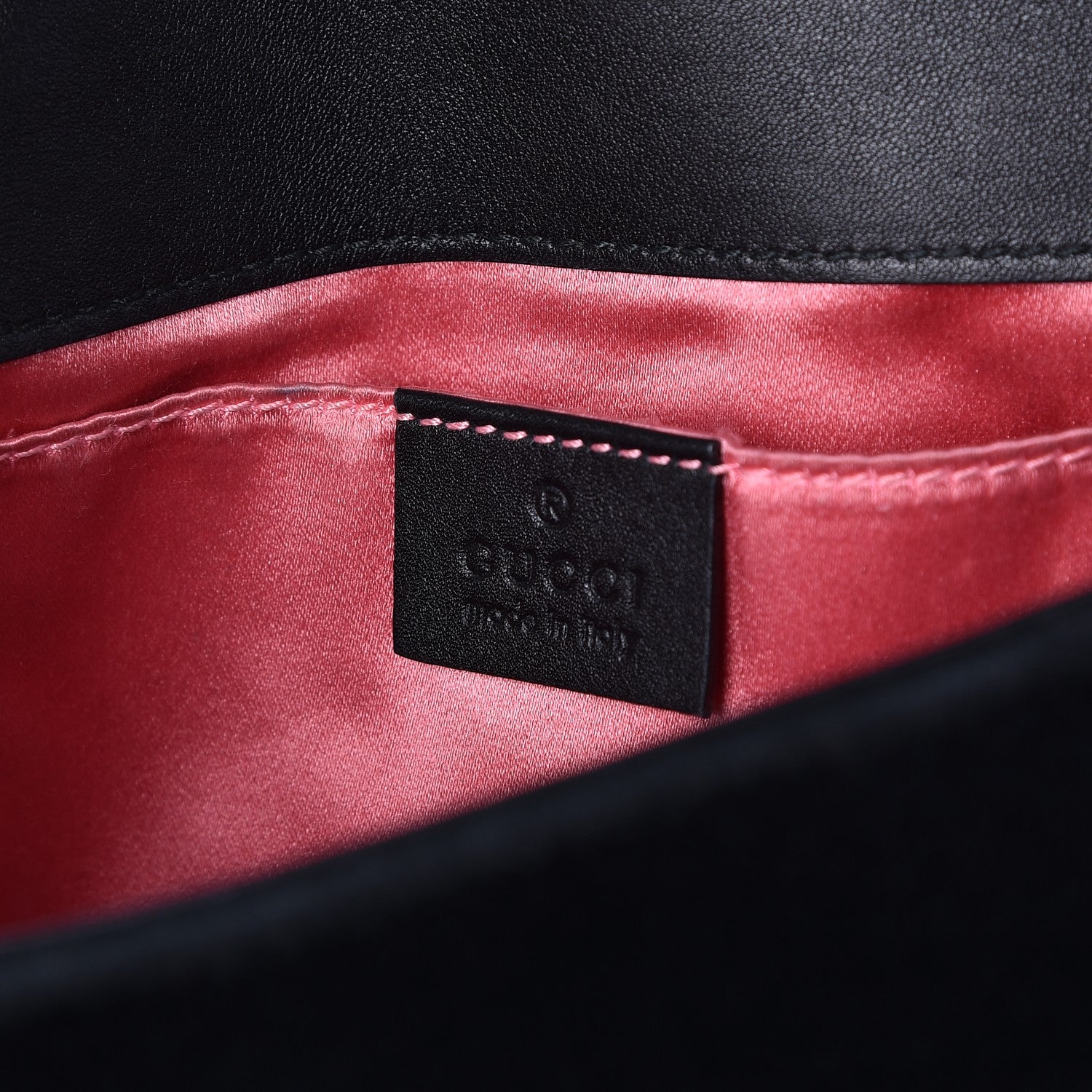 Gucci Velvet Matelasse Mini GG Marmont Shoulder Bag Black 6 of 11