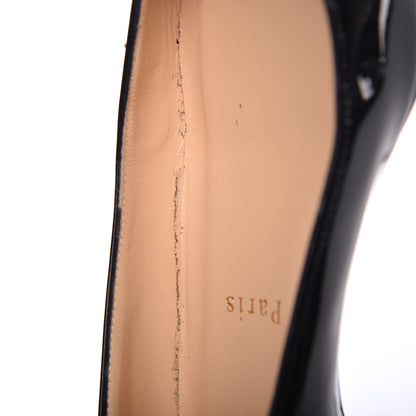 Christian Louboutin Patent Goldoflat Spikes Flats 35.5 Black 9 of 12