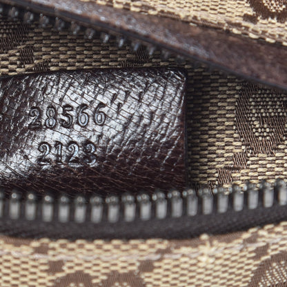 Gucci Monogram Web Belt Bag Dark Brown 8 of 11