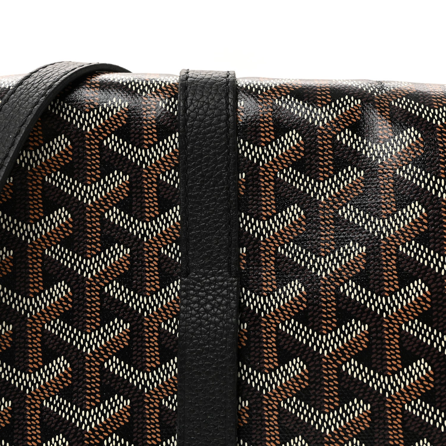 Goyard Goyardine Belvedere II MM Messenger Bag Black 7 of 10