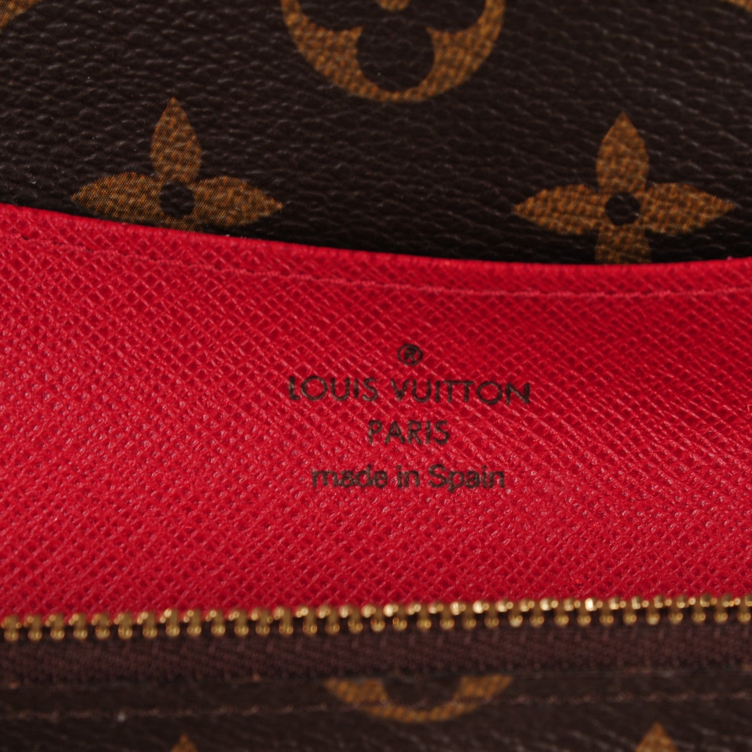 Louis Vuitton Monogram Emilie Wallet Fuchsia 5 of 7