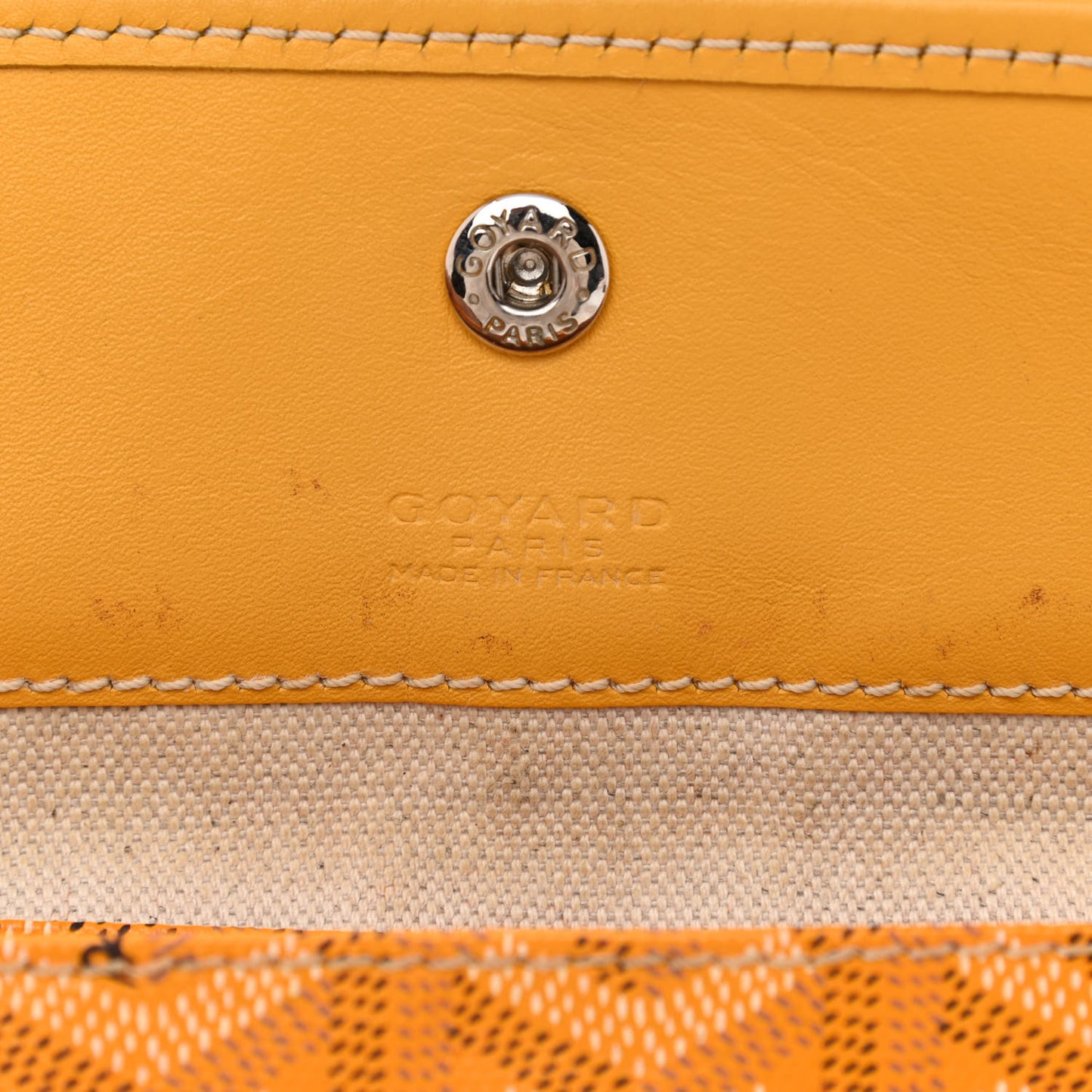 Goyardine Saint Louis GM Yellow