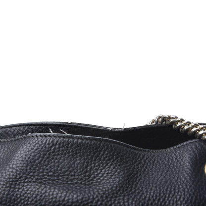 Gucci Pebbled Calfskin Medium Soho Chain Shoulder Bag Black 10 of 10