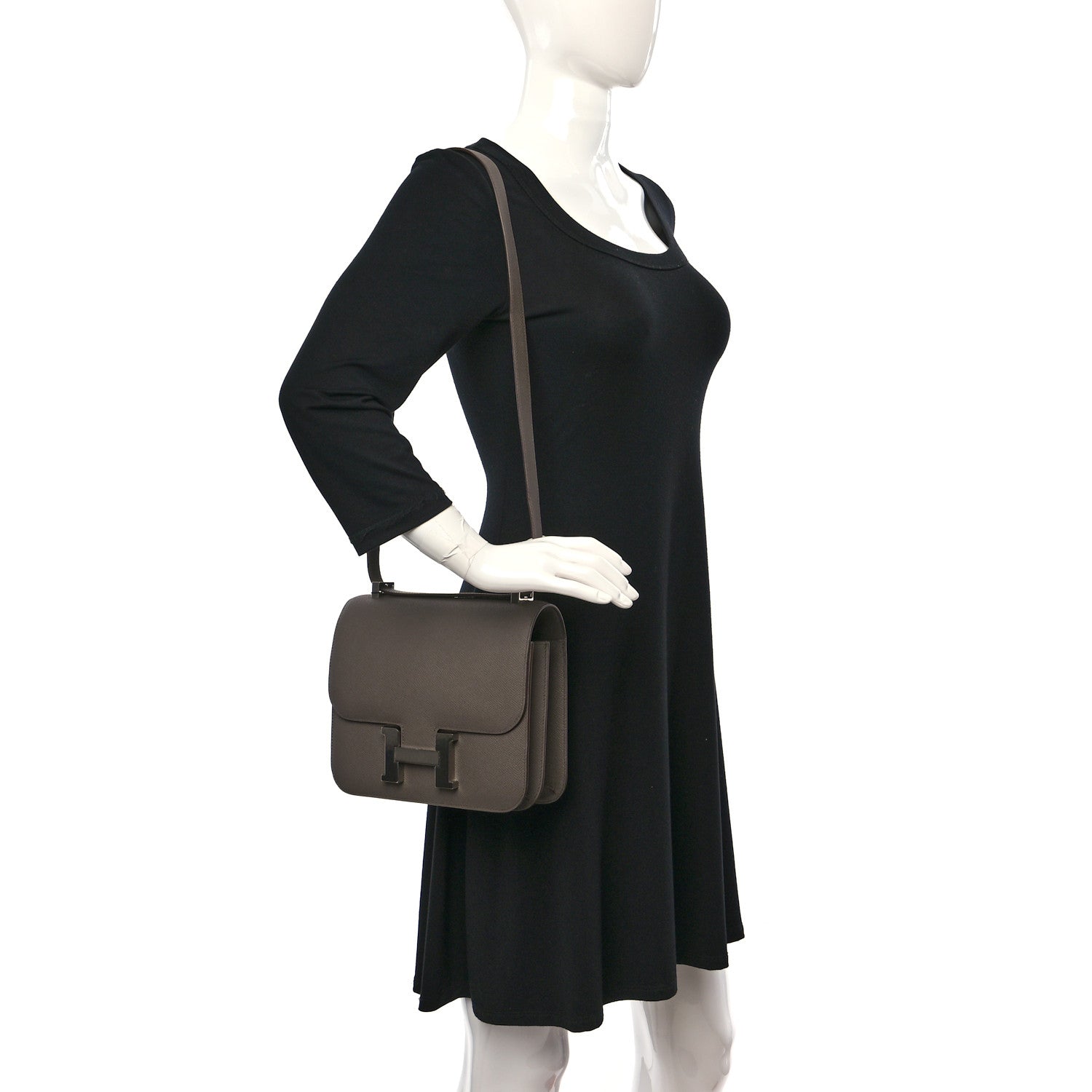 Hermes Epsom Constance 24 Etain 2 of 9