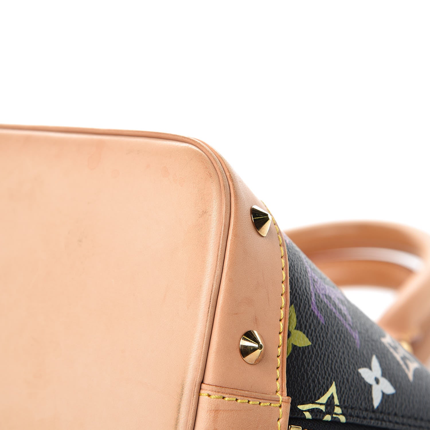 Louis Vuitton Monogram Multicolor Alma Black 10 of 15