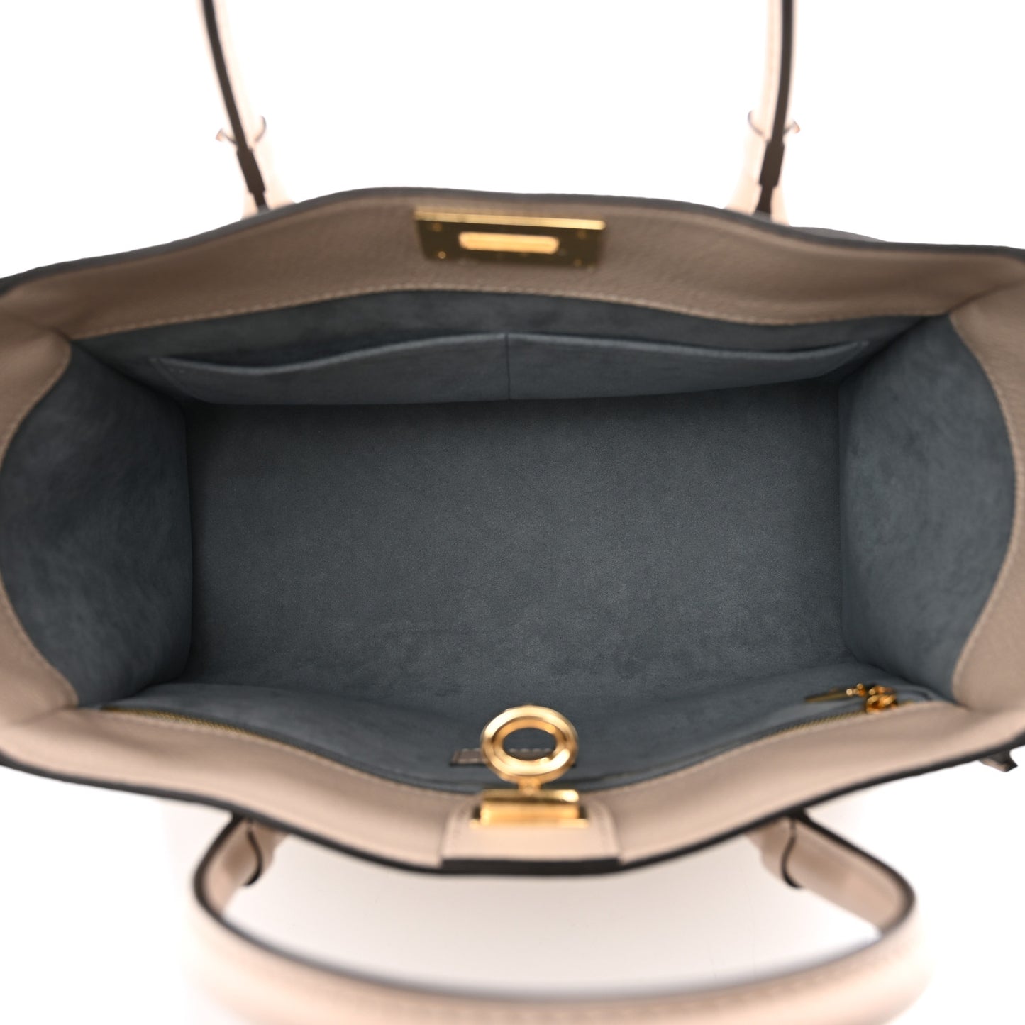 Calfskin Monogram On My Side Greige