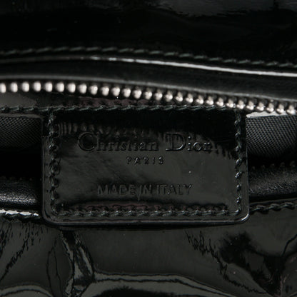 Christian Dior Patent Cannage Medium Lady Dior Black 7 of 8