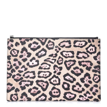 Givenchy Coated Canvas Jaguar Print Zip Pouch 10 of 18