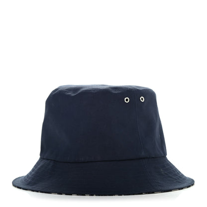 Christian Dior Oblique Reversible Teddy-D Brim Bucket Hat 57 Blue 2 of 6