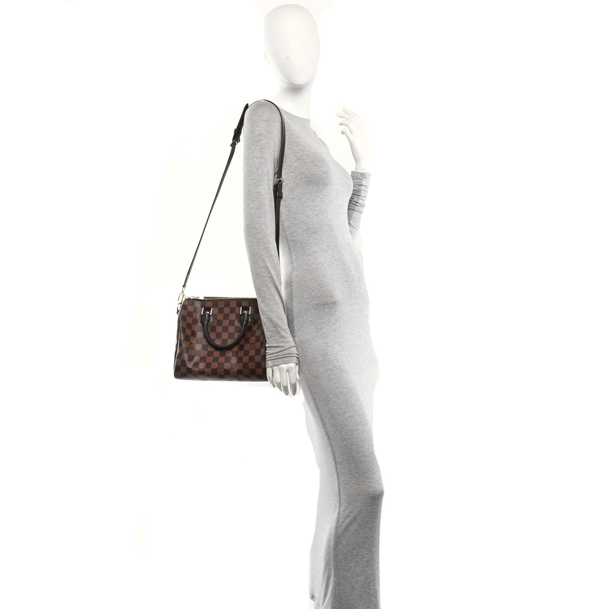 Louis Vuitton Damier Ebene Speedy Bandouliere 25 2 of 9