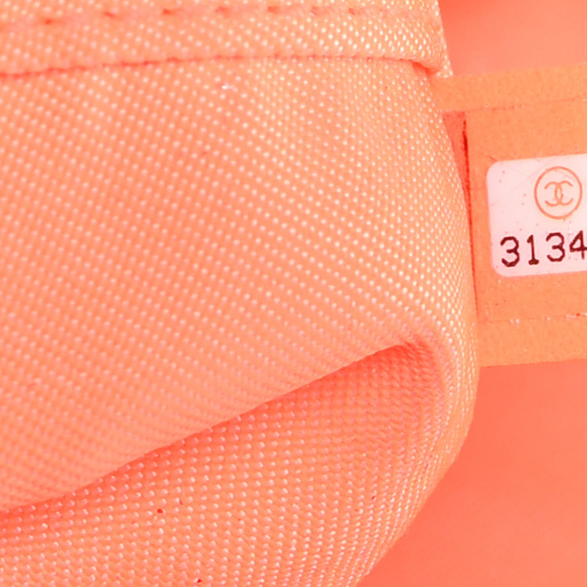 Chanel Mixed Fibers Calfskin Medium Deauville Tote Pink Orange 8 of 11