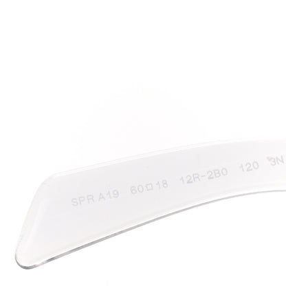 Prada Acetate Symbole Sunglasses SPR A19 Transparent Grigio 6 of 8
