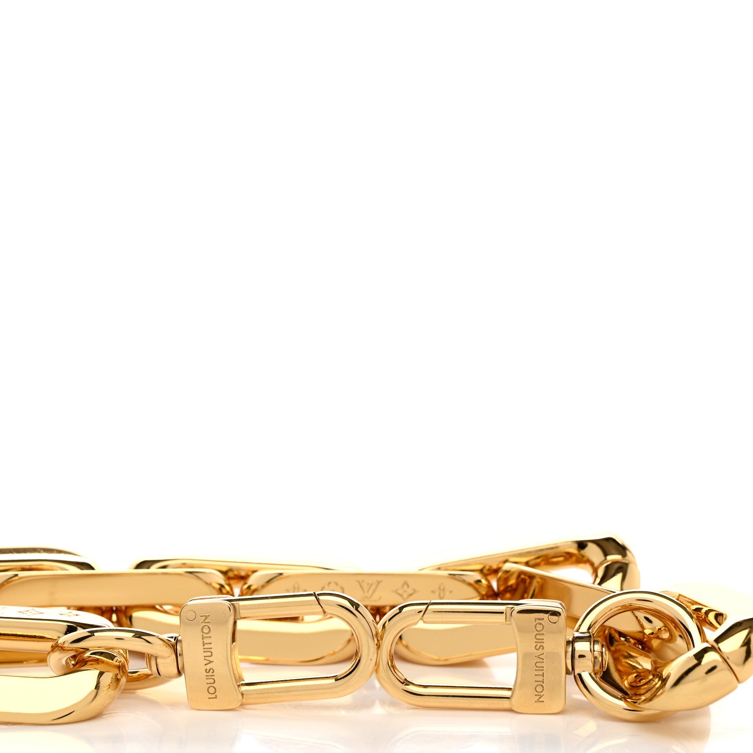 Louis Vuitton Metal Coussin Chain Strap Gold 3 of 3
