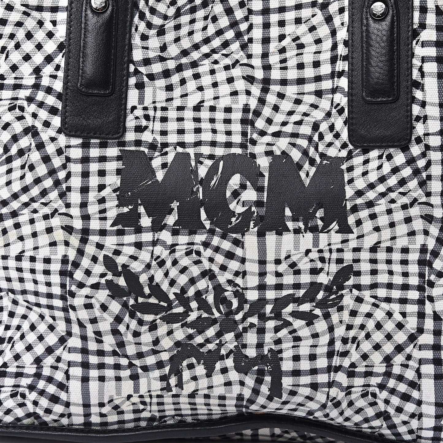 Visetos Medium Liz Reversible Shopper Tote Black