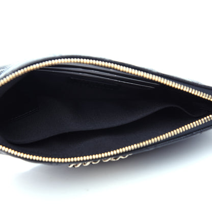 Chanel Caviar Quilted Small French New Wave CC Pouch Black 5 of 8