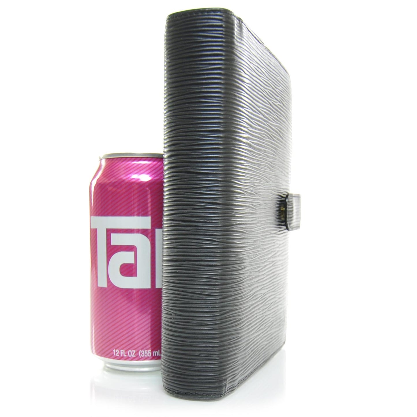 Epi Medium Ring Agenda Cover Black