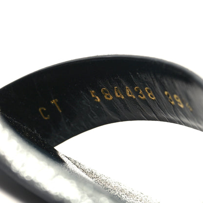 Saint Laurent Glitter Amber 105 Ankle Strap Sandals 39.5 Silver 6 of 8