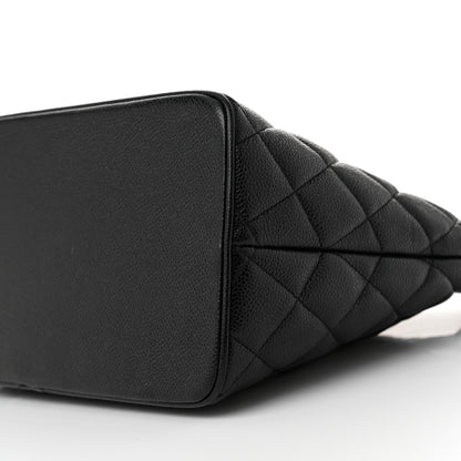 Chanel Caviar Quilted Medallion Tote Black 10 of 12