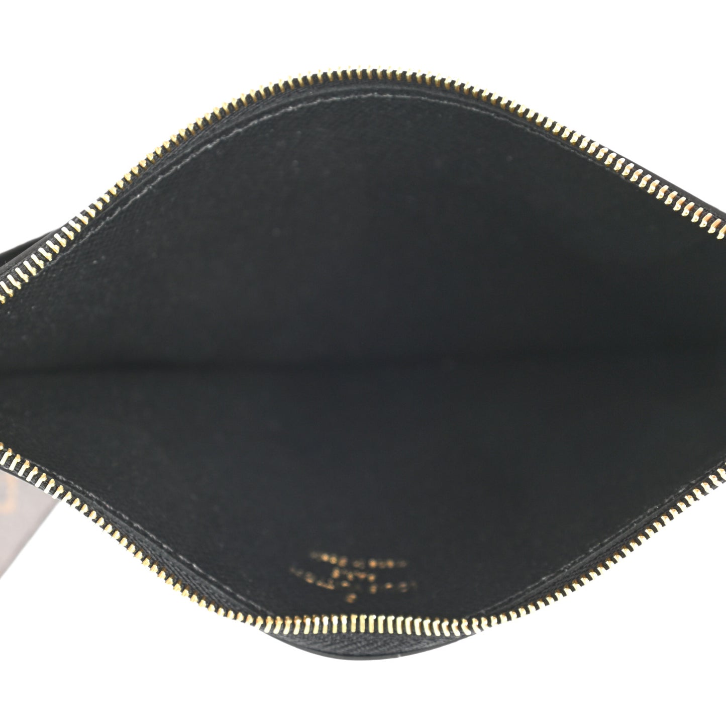 Monogram Slim Purse Black