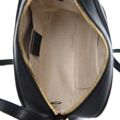 Gucci Pebbled Calfskin Small Soho Disco Bag Black 5 of 8