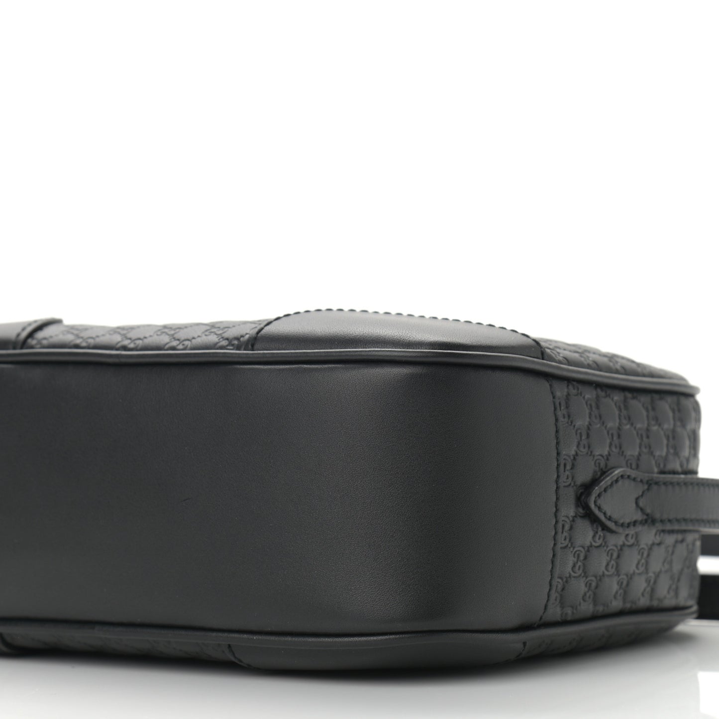 Microguccissima Mini Bree Messenger Bag Black