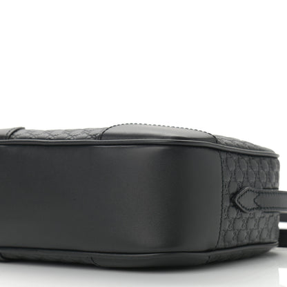 Gucci Microguccissima Mini Bree Messenger Bag Black 6 of 10