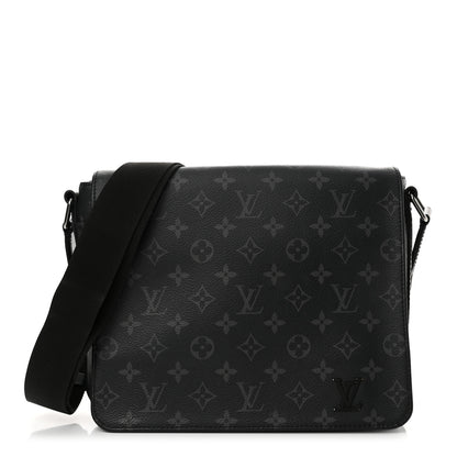 Louis Vuitton Monogram Eclipse District PM NM 1 of 16
