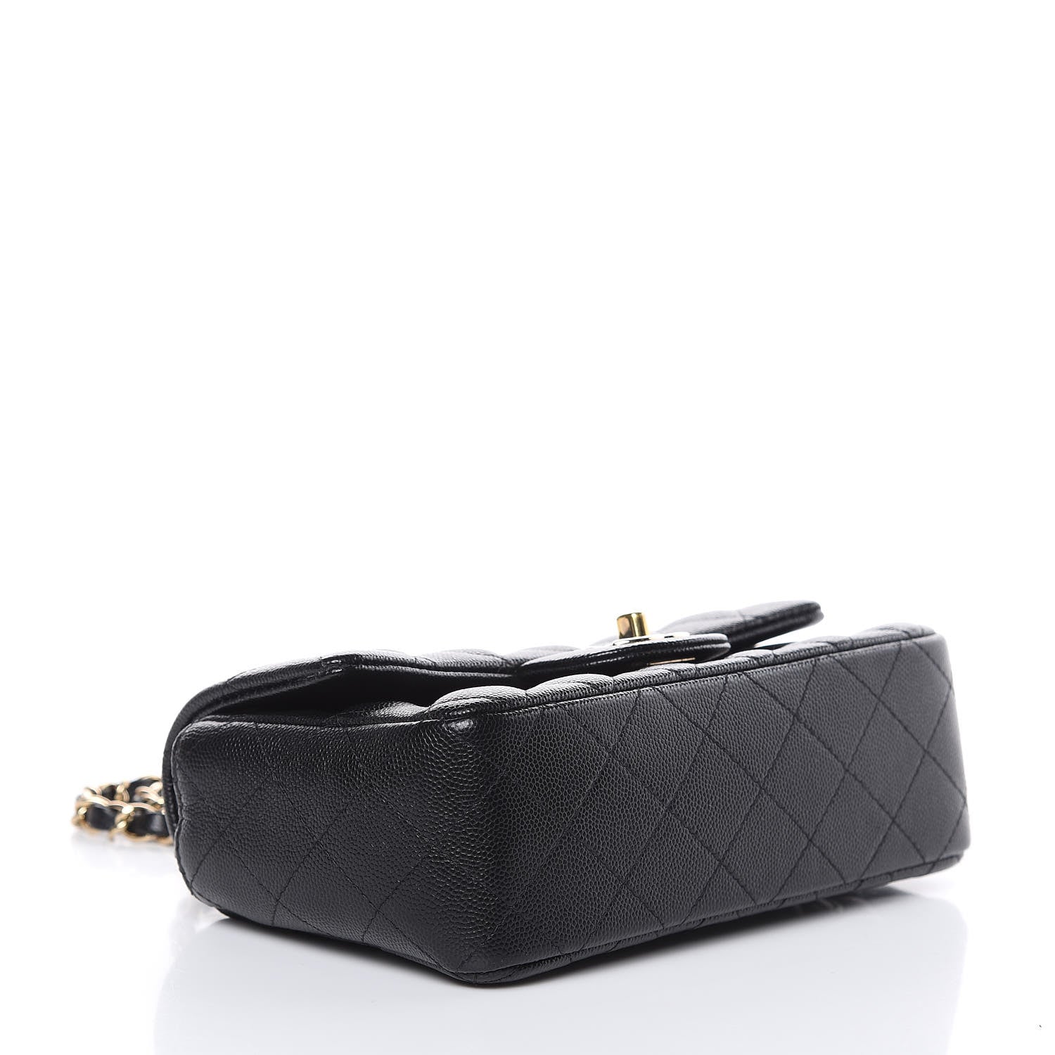 Chanel Caviar Quilted Mini Rectangular Flap Black 4 of 11