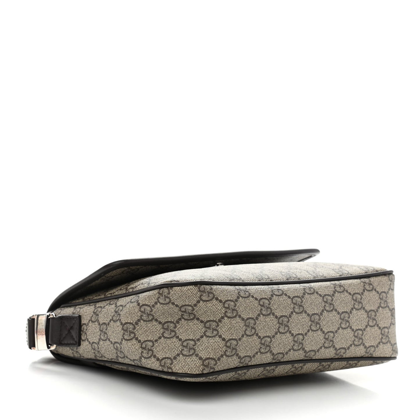 GG Supreme Monogram Web Childrens Crossbody Bag Beige Black