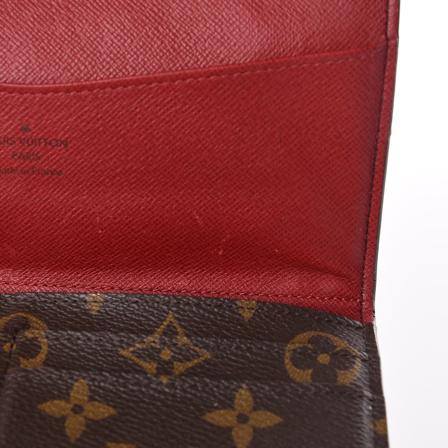 Louis Vuitton Monogram Josephine Wallet Red 11 of 20