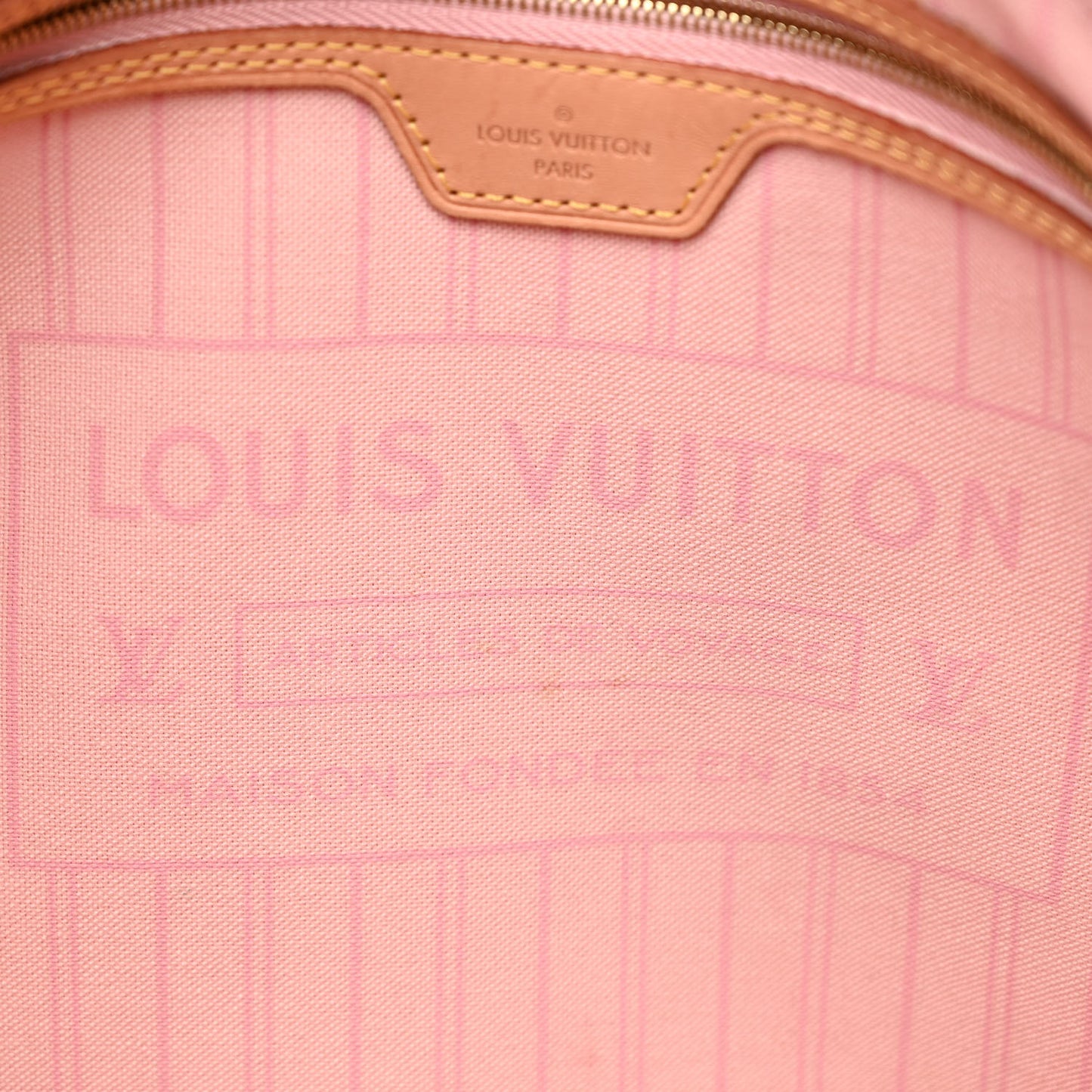 Damier Azur Neo Neverfull GM Rose Ballerine