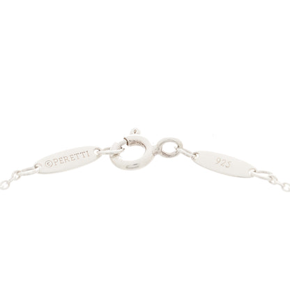 Tiffany Sterling Silver Diamond .09ct Elsa Peretti Diamonds By The Yard Bracelet 4 of 6