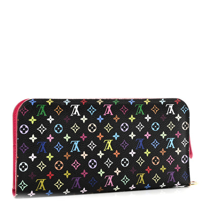 Louis Vuitton Monogram Multicolor Insolite Wallet Black Grenade 3 of 7