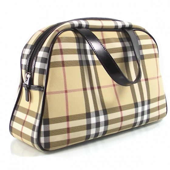 House Check Bowler Tote